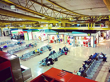Terminal - international area lounge